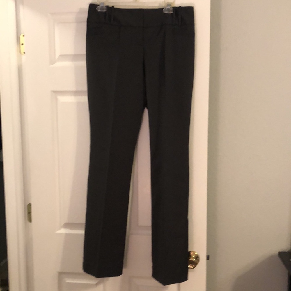 The Limited Black and Grey Suit Pants